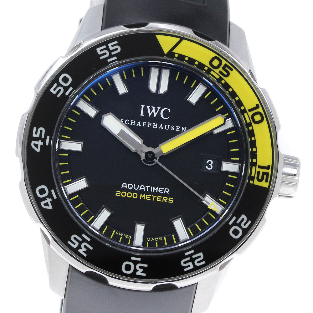 IWC SCHAFFHAUSEN Aqua timer IW356808 Automatic 2000 AT Men's Watch_830747