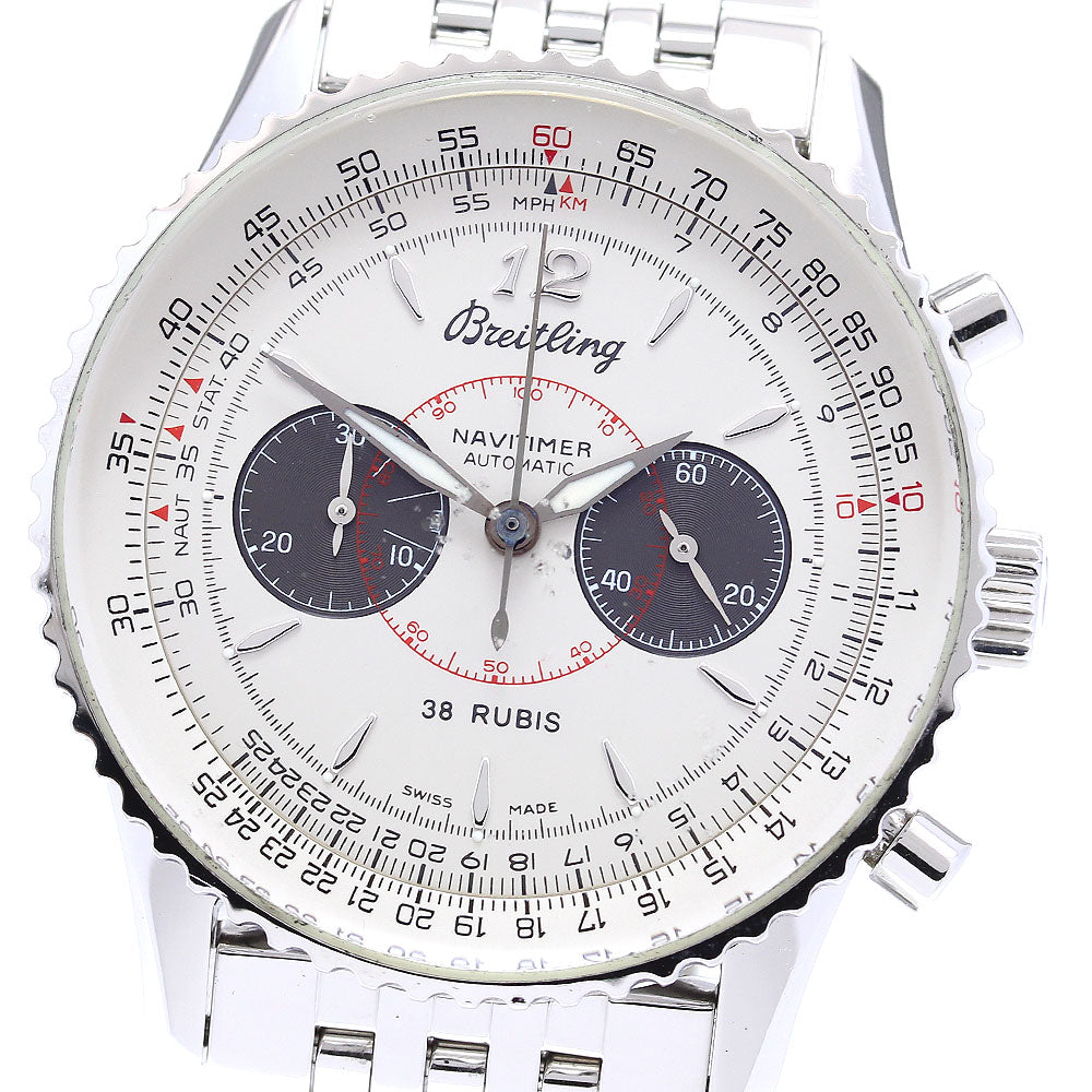 BREITLING Navitimer02 A47330 Chronograph Silver Dial Automatic Men's_830760
