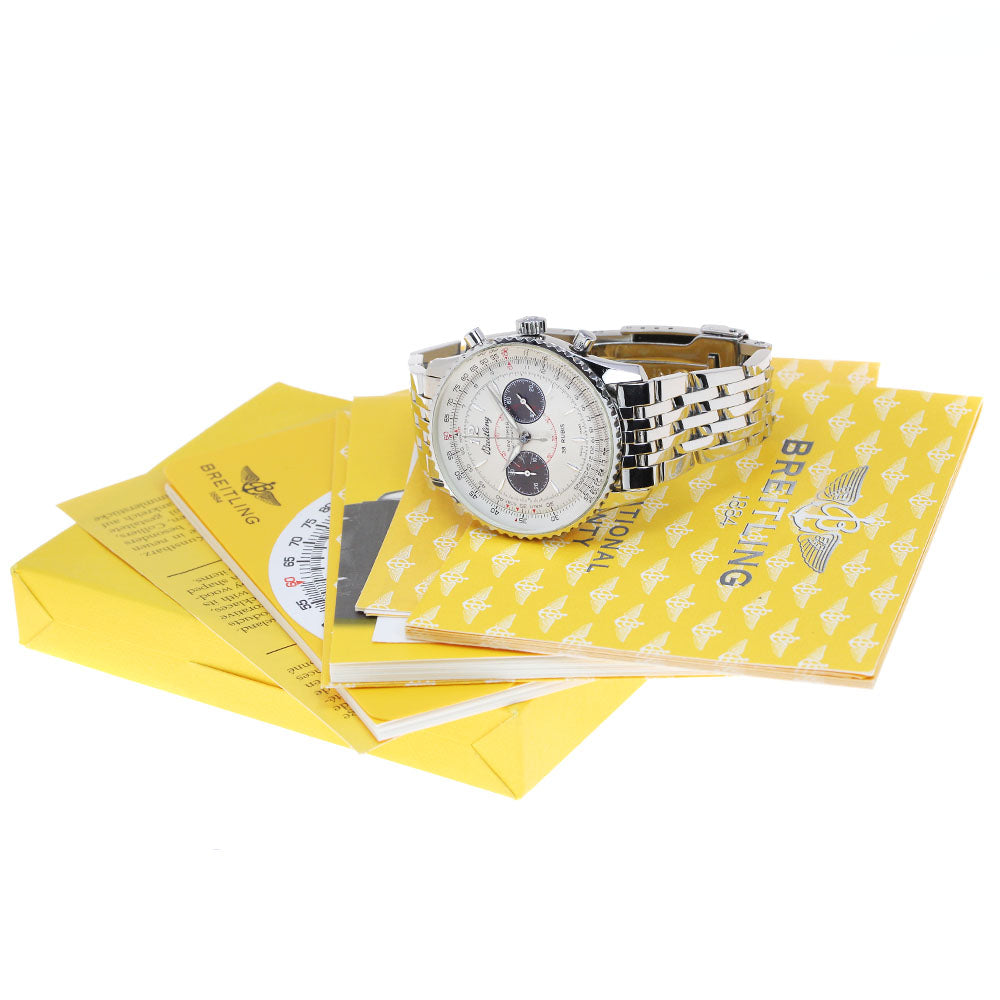 BREITLING Navitimer02 A47330 Chronograph Silver Dial Automatic Men's_830760