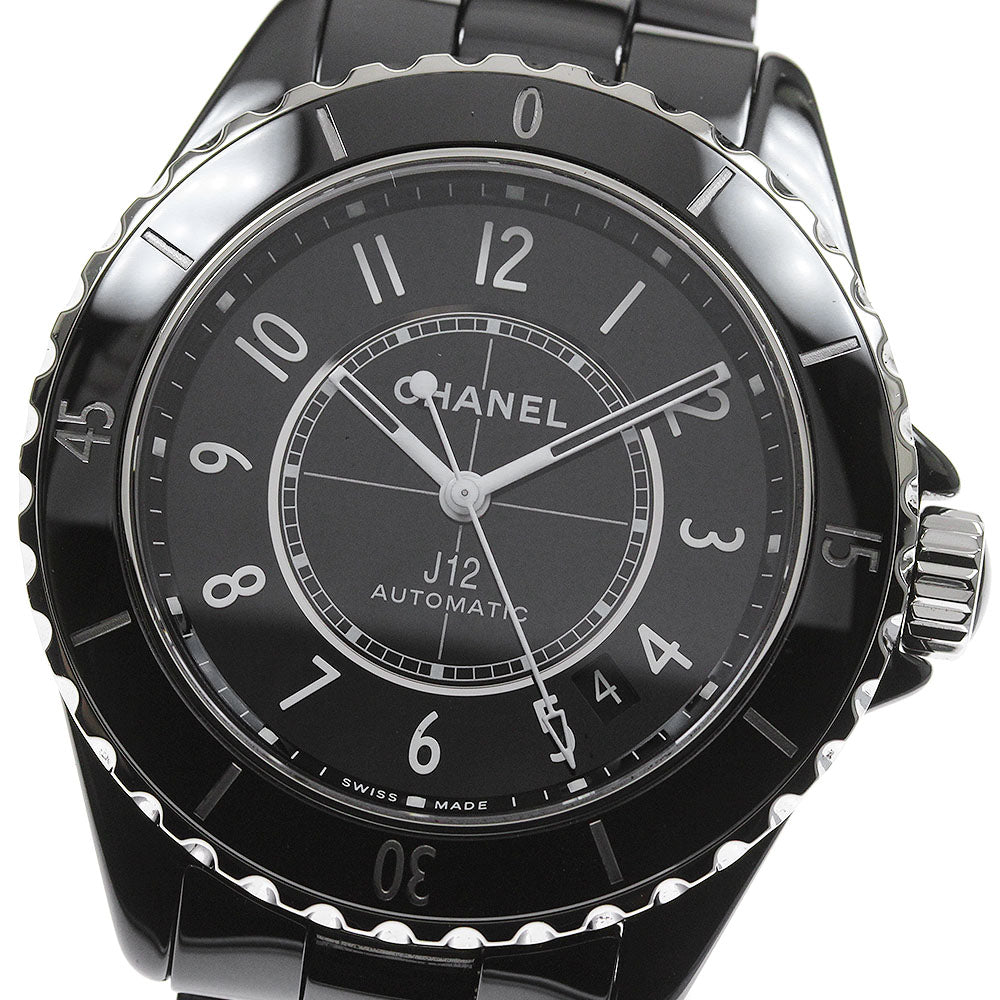 CHANEL J12 H5697 Black ceramic date black Dial Automatic Men's Watch_830776