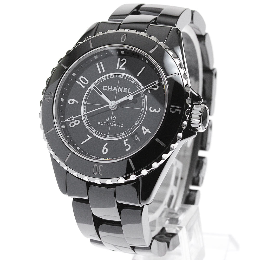 CHANEL J12 H5697 Black ceramic date black Dial Automatic Men's Watch_830776