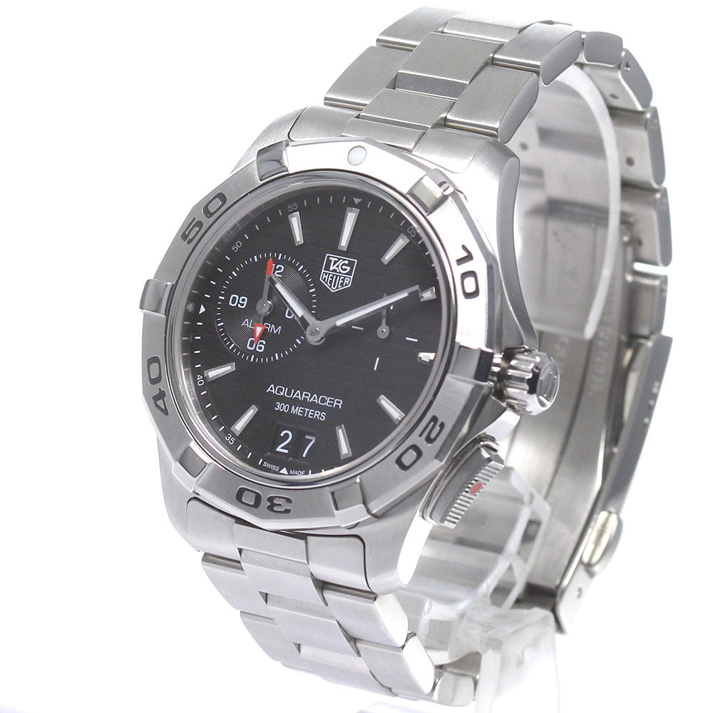 TAG HEUER Aqua racer WAP111Z Grand date alarm Quartz Men's Watch_830789