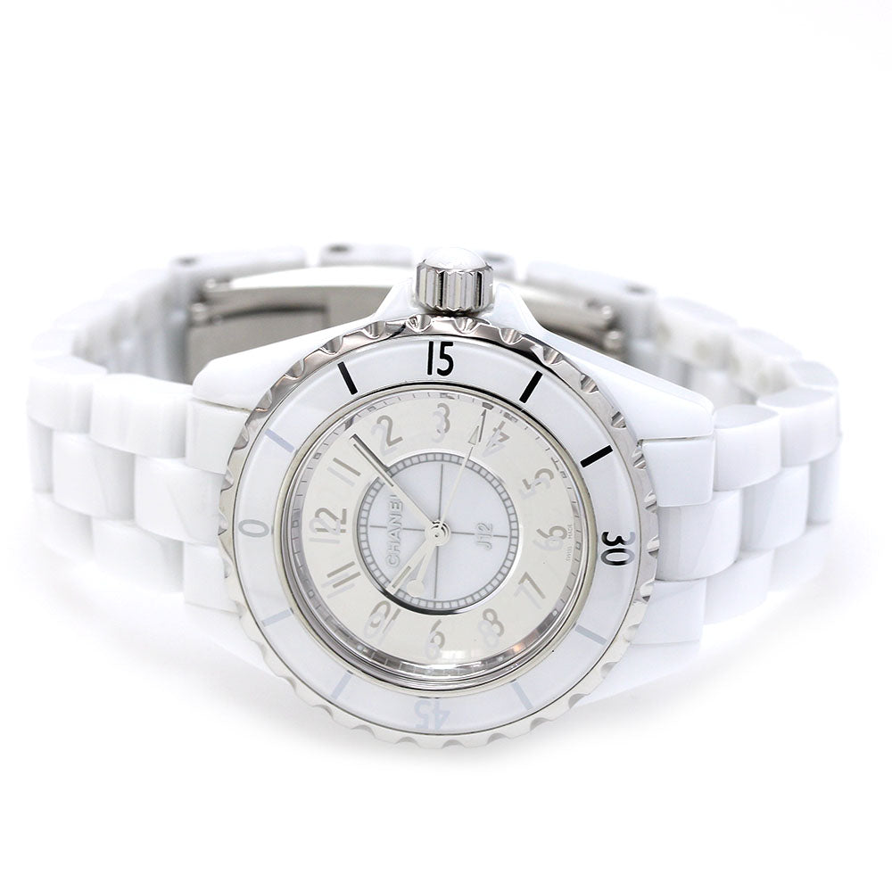 CHANEL J12 Mirror H4861 33MM Mirror/White Dial Quartz Ladies Watch_830796