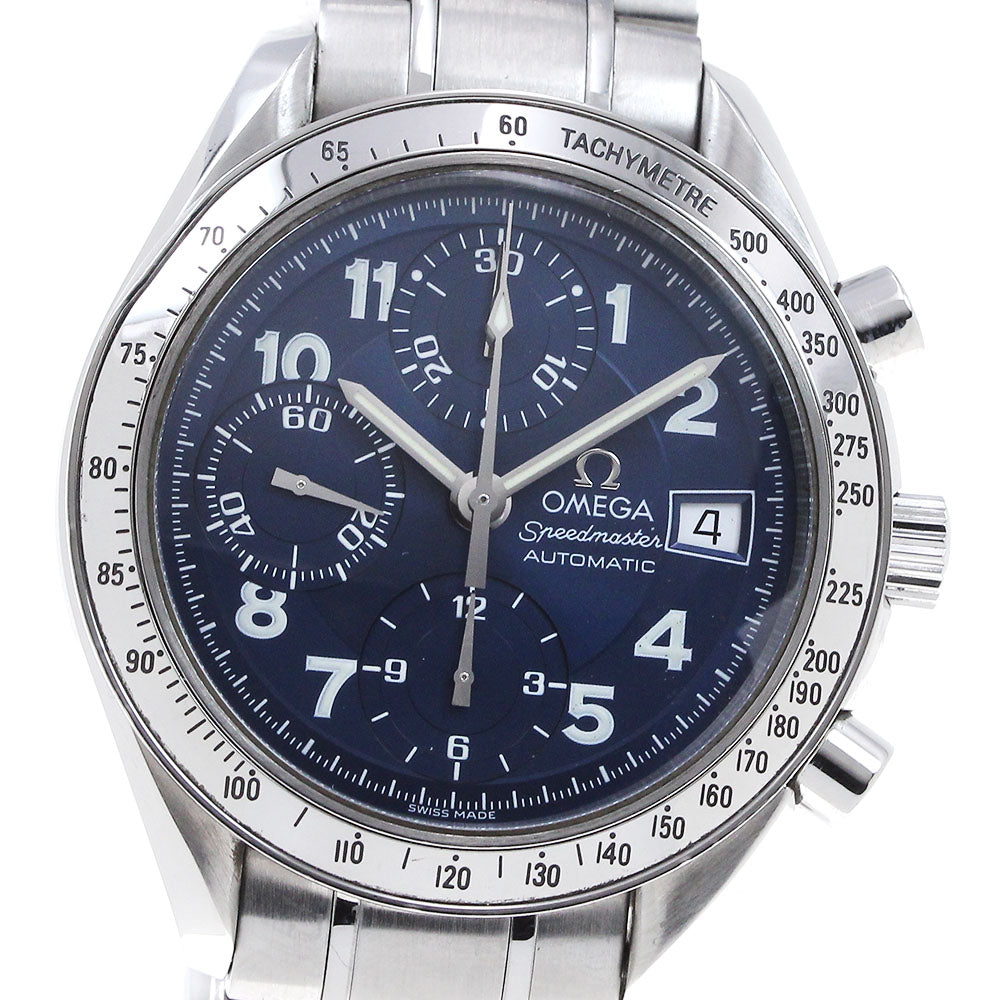 OMEGA Speedmaster 3513.82 Chronograph Navy Dial Automatic Men's Watch_830904