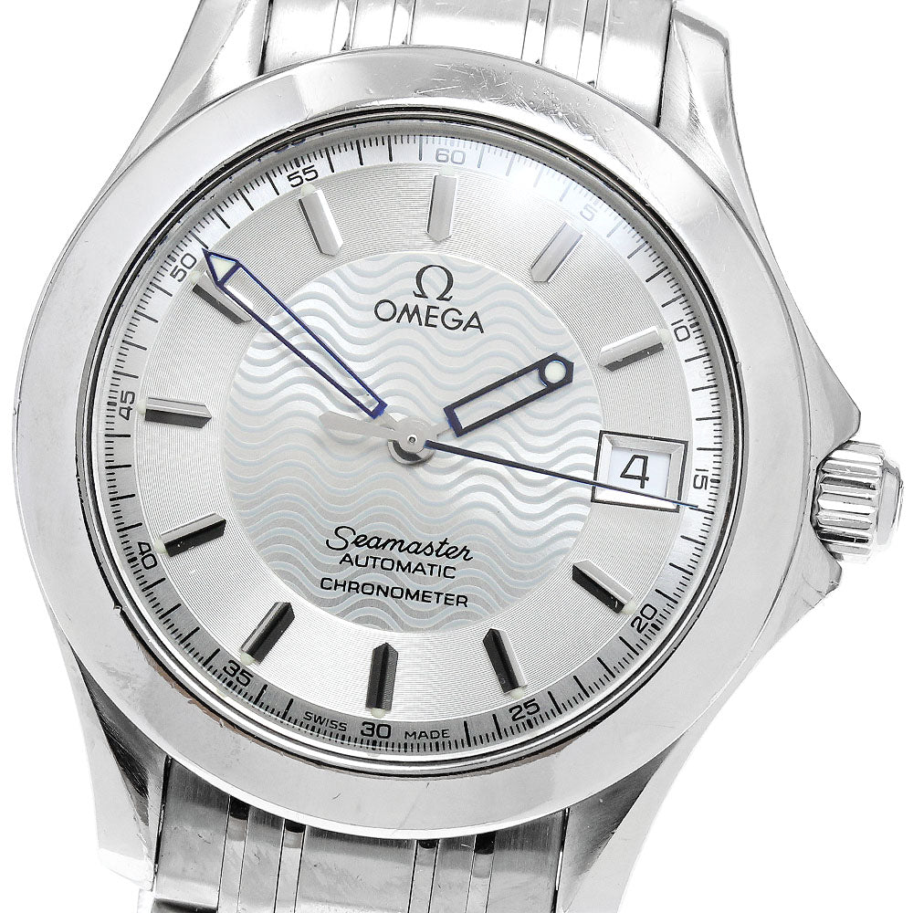 OMEGA Seamaster120 2501.31 Date Silver Dial Automatic Men's Watch_830942