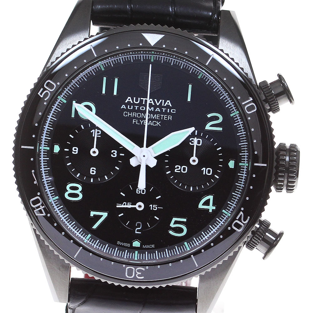 TAG HEUER Otavia CBE511C flyback chronometer black Dial Automatic Men's Watch_830975