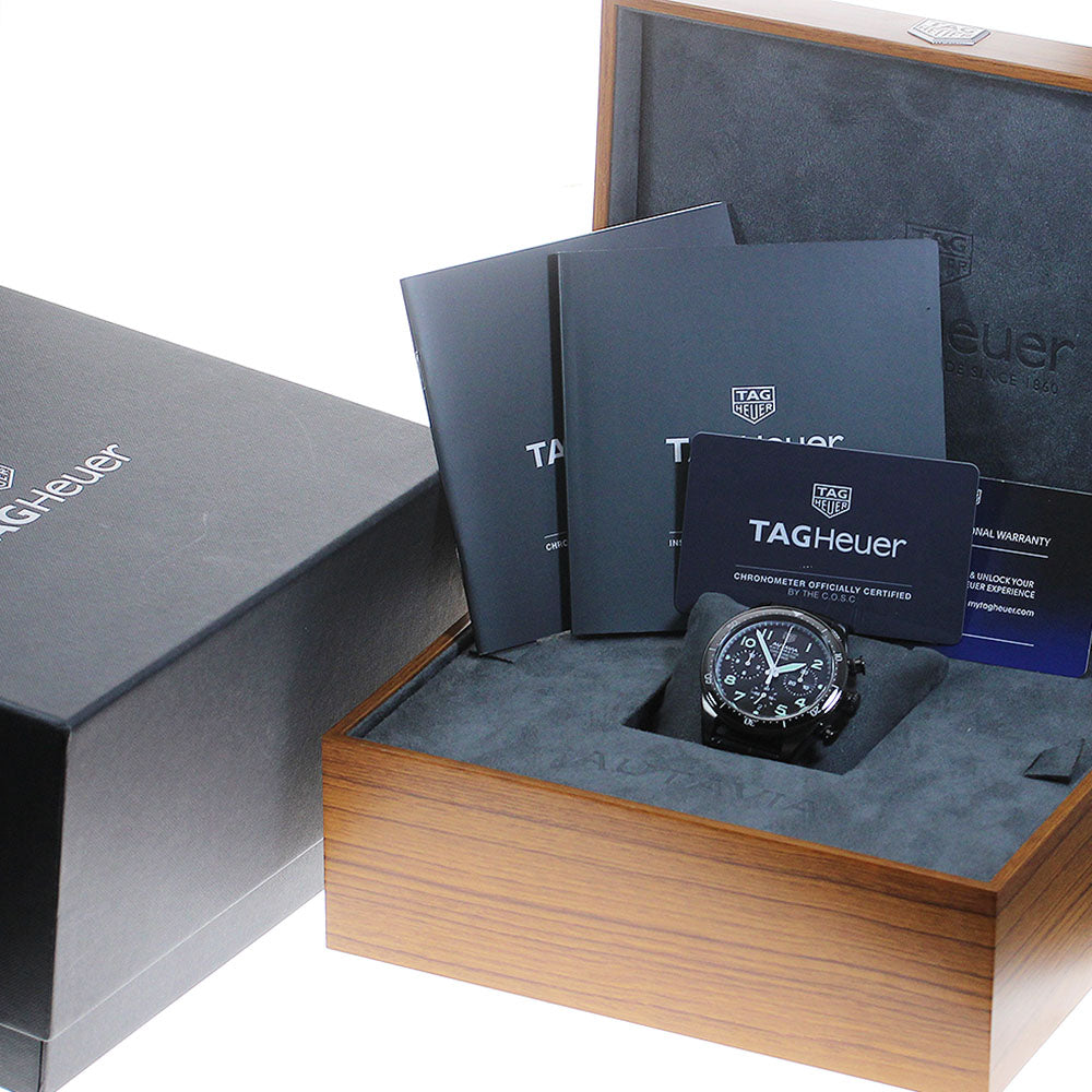 TAG HEUER Otavia CBE511C flyback chronometer black Dial Automatic Men's Watch_830975