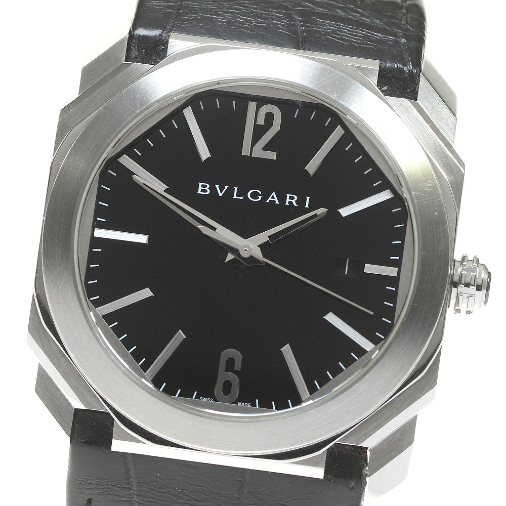 BVLGARI Octo BGO41S Date black Dial Automatic Men's Watch_831030