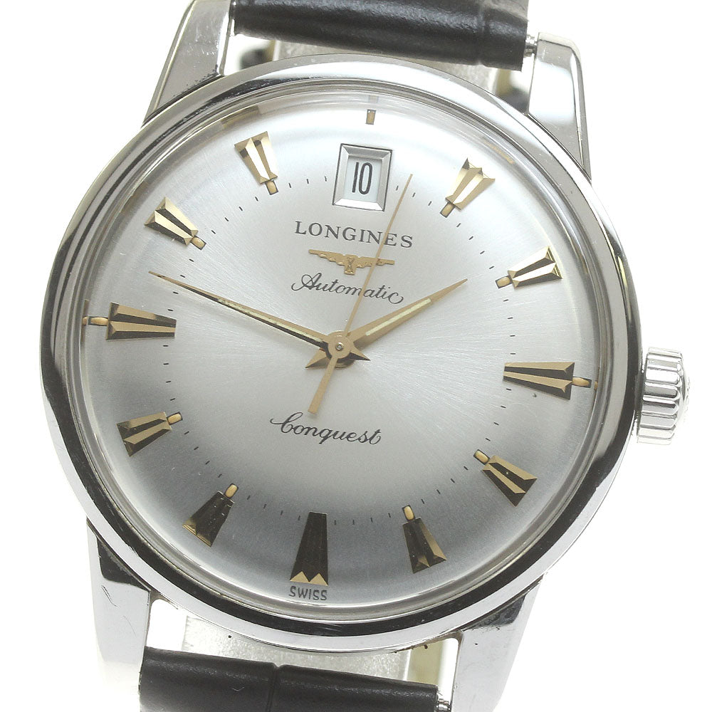 LONGINES Conquest Heritage L1.611.4 Date Silver Dial Automatic Men's Watch_831035