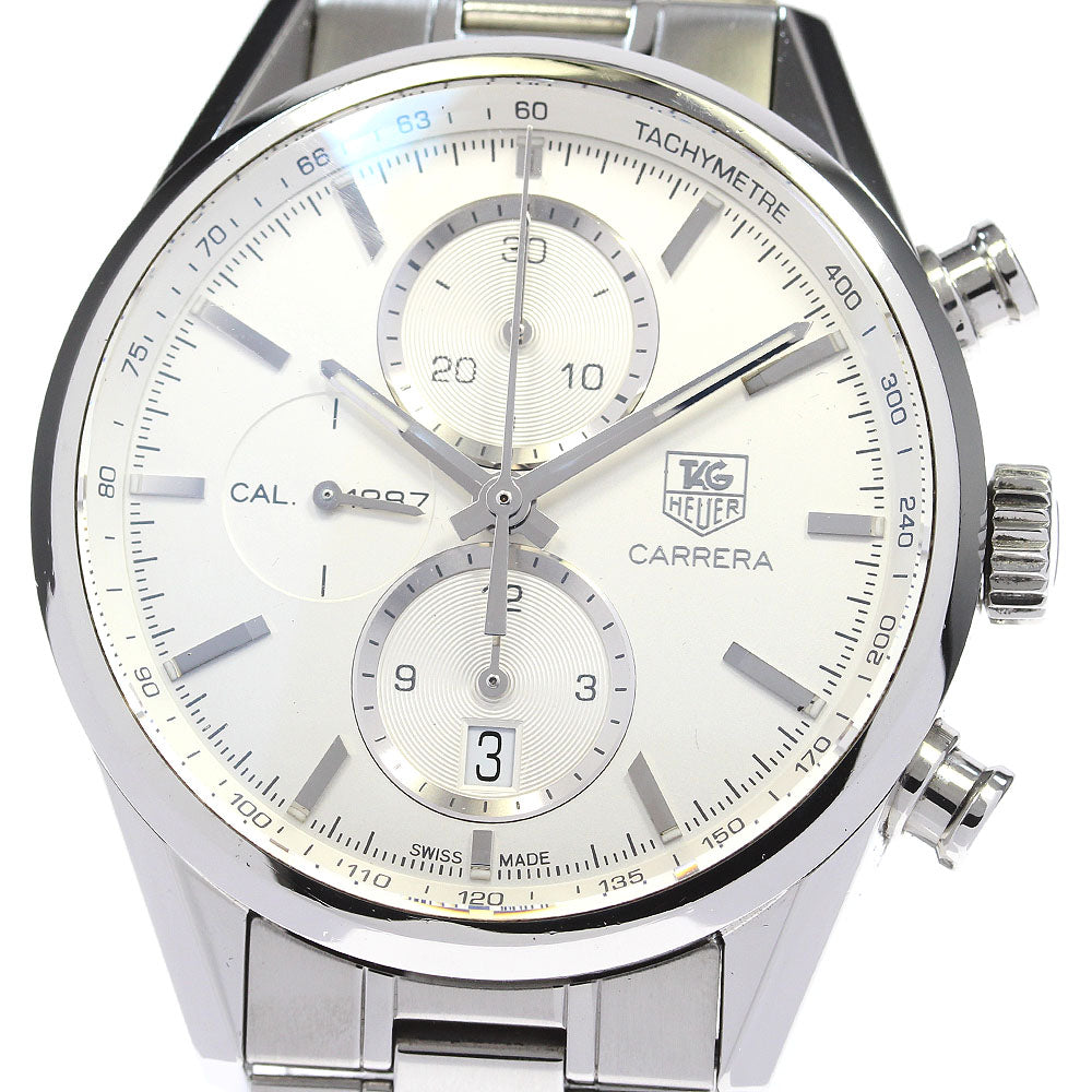 TAG HEUER Carrera CAL.1887 CAR2111-3 Chronograph Automatic Men's Watch_831132