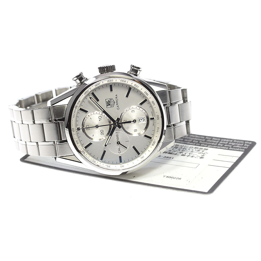 TAG HEUER Carrera CAL.1887 CAR2111-3 Chronograph Automatic Men's Watch_831132