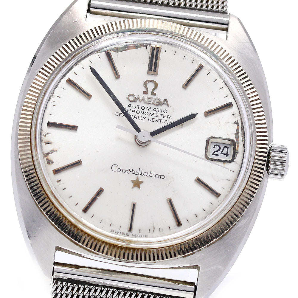 OMEGA Constellation 168.027 Cal.564 WG bezel Silver Dial Automatic Men's_831142