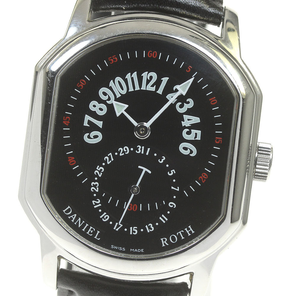 DANIEL ROTH Premire Retrograde 807.L.10 black Dial Automatic Men's Watch_831193