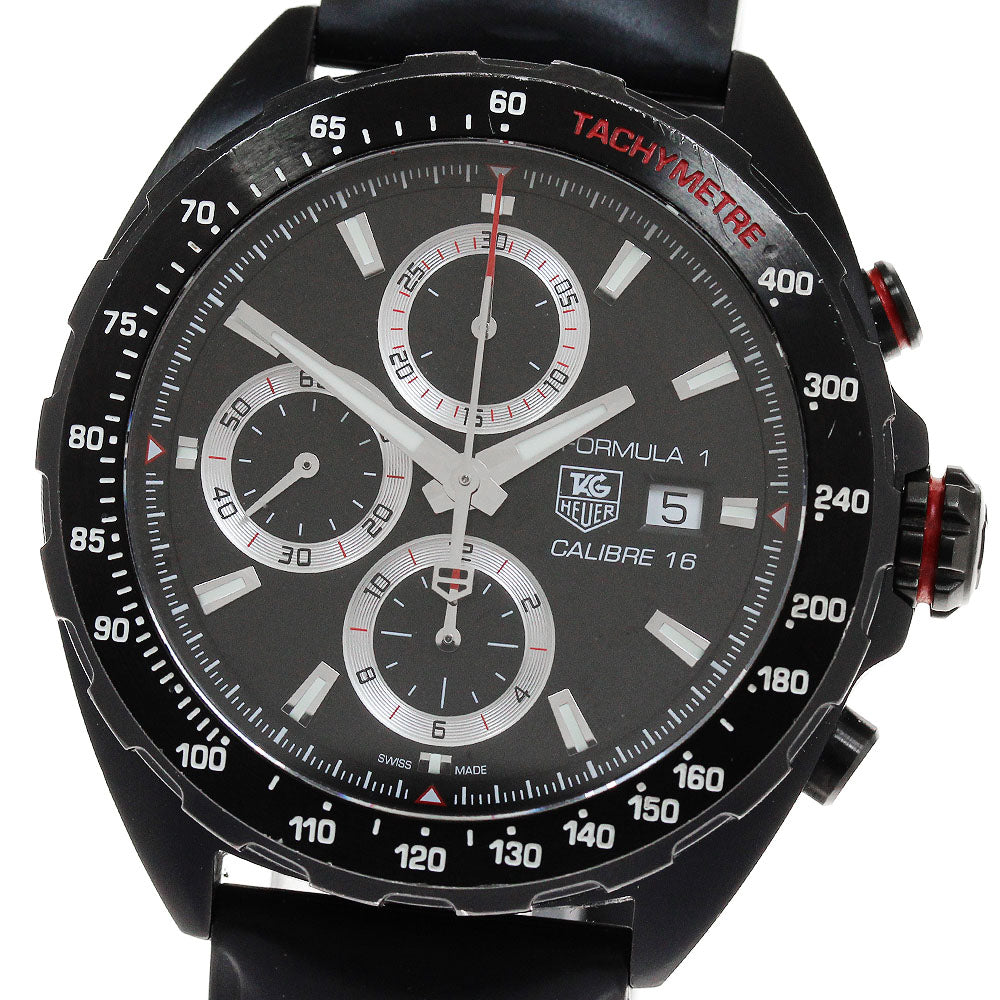 TAG HEUER Formula 1 CAZ2011 Caliber 16 Chronograph black Dial Automatic Men's Watch_831215