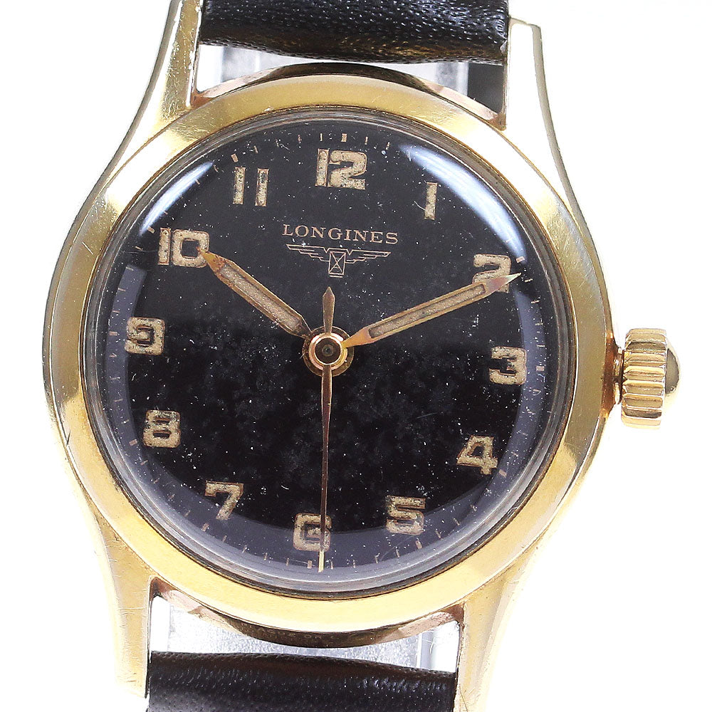 LONGINES Mirror dial cal.23ZS black Dial Hand Winding Men's Watch_831307