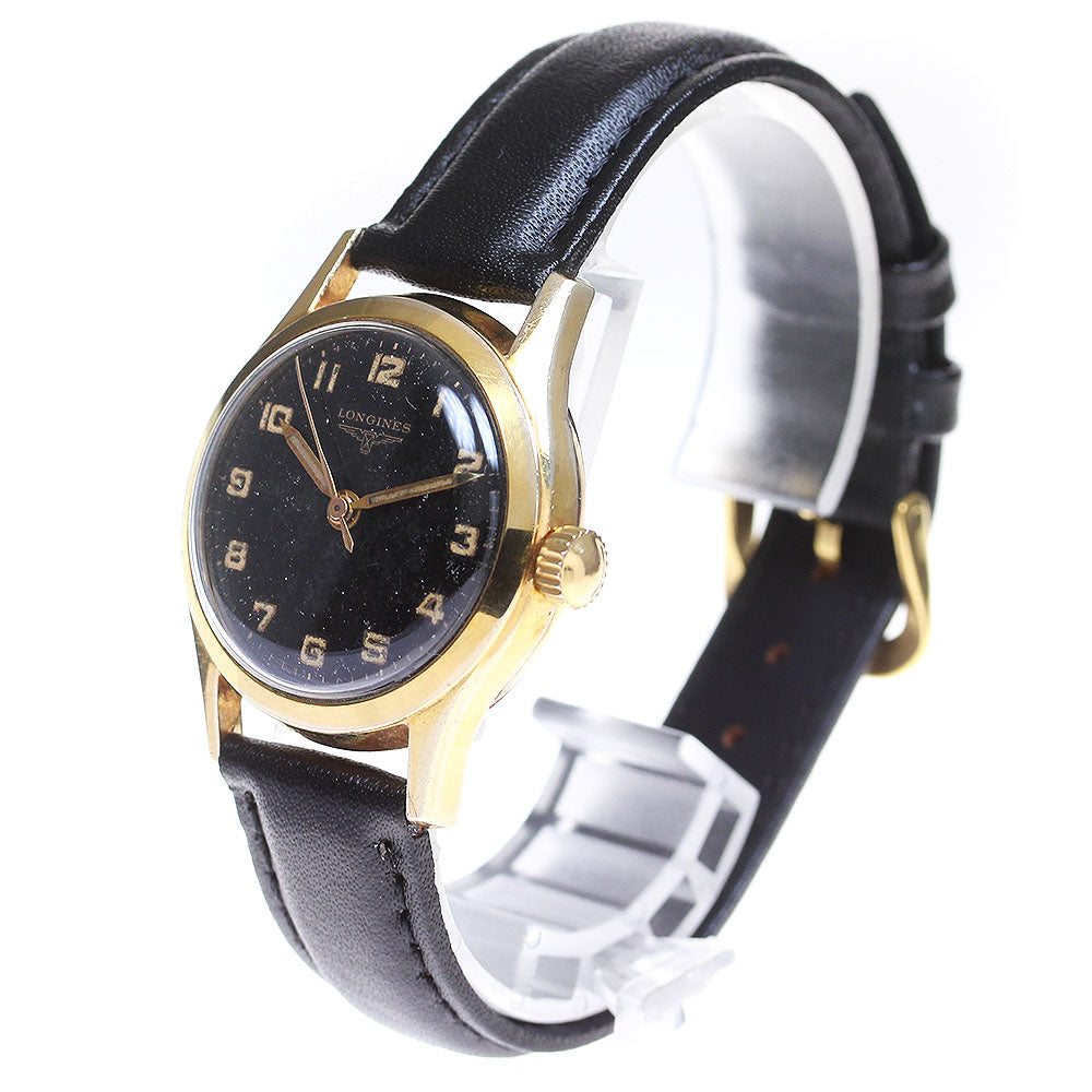 LONGINES Mirror dial cal.23ZS black Dial Hand Winding Men's Watch_831307
