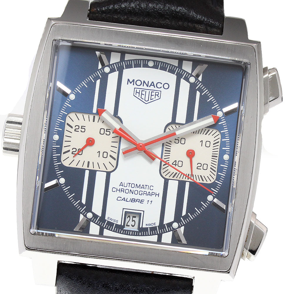 TAG HEUER Monaco Chronograph Steve McQueen CAW211D-0 AT Men's Watch_831344