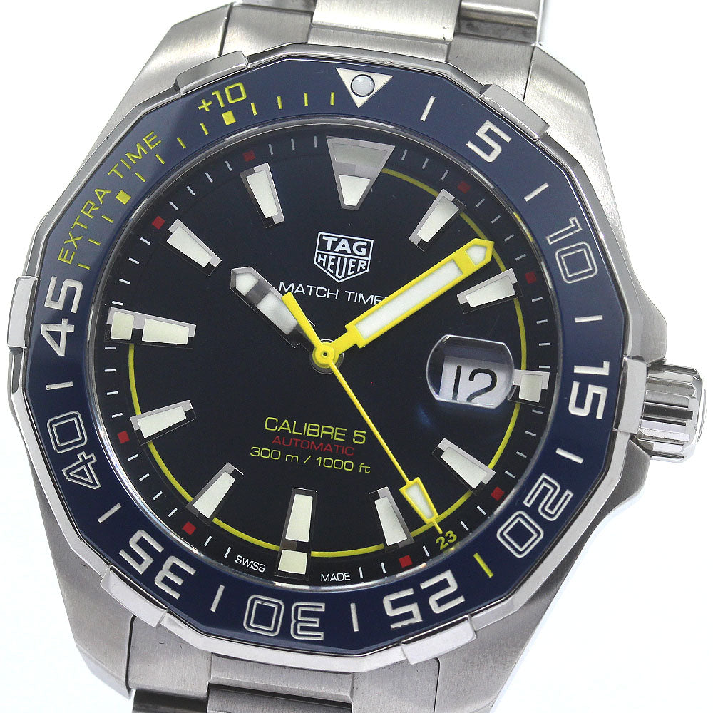 TAG HEUER Aqua Racer Caliber 5 WAY201H Shinji Kagawa Blue Dial Automatic_831371