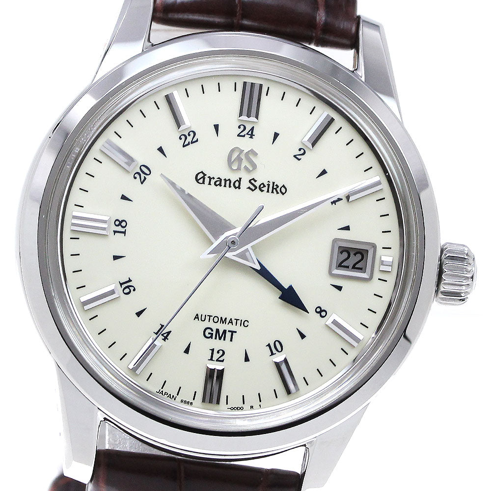 SEIKO Grand Seiko SBGM221/9S66-00A0 Mechanical gmt beige Dial Automatic Men's Watch_831408