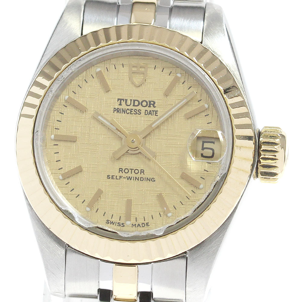 TUDOR Princess Date 92513 YG 2 tone cal.2671 Automatic Ladies Watch_831429