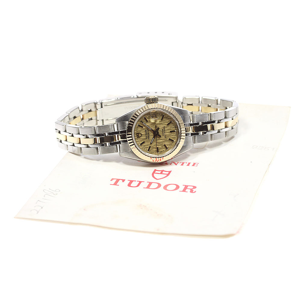 TUDOR Princess Date 92513 YG 2 tone cal.2671 Automatic Ladies Watch_831429