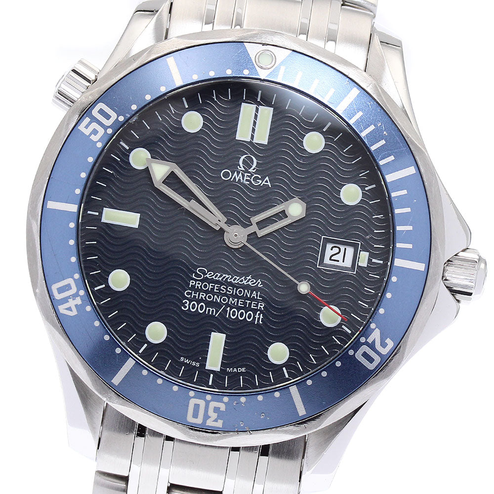OMEGA Seamaster300 Professional 2531.80 Date Navy Dial Automatic Men's_831477