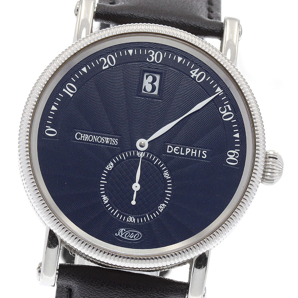 Chronoswiss Delphis CH1423 Jumping Hour Retrograde Automatic Men's Watch_831555