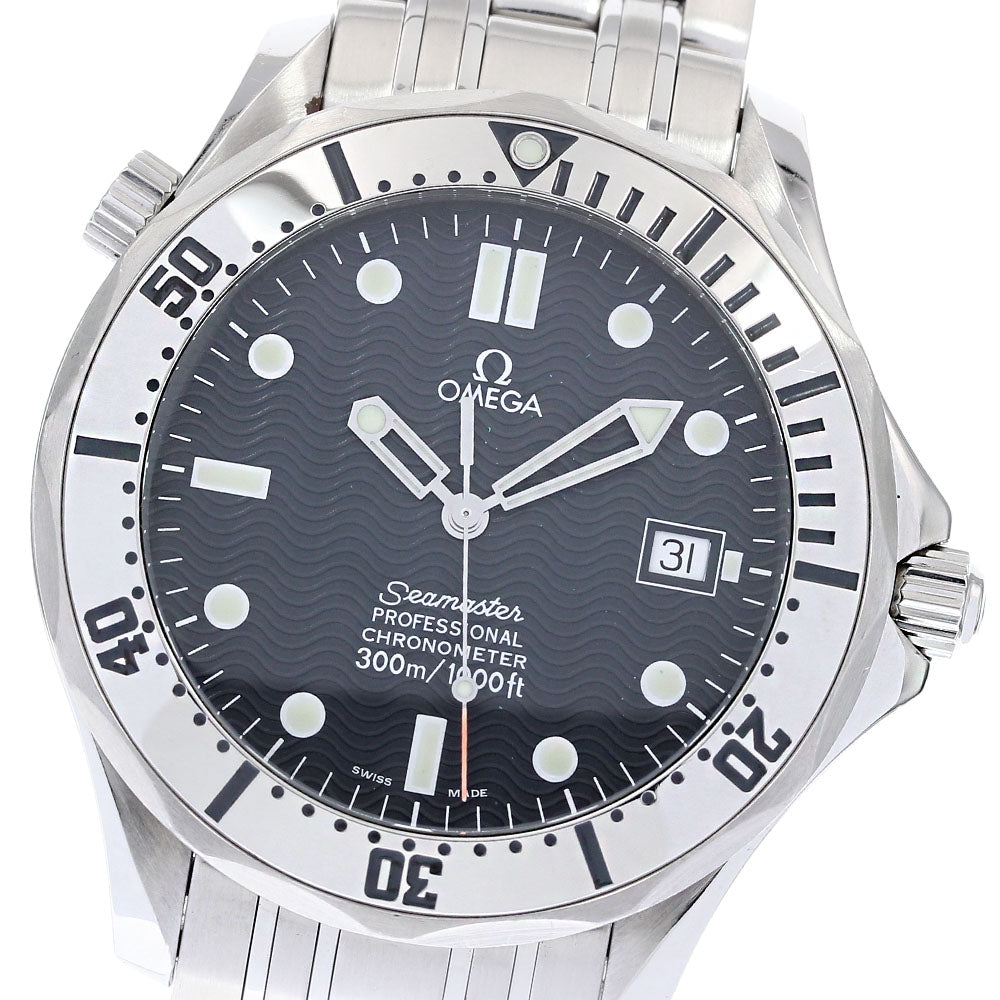 OMEGA Seamaster300 2532.80 Date Navy Dial Automatic Men's Watch_831556