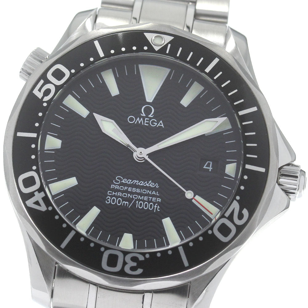 OMEGA Seamaster300 2254.50 Date Black Dial Automatic Men's Watch_831563