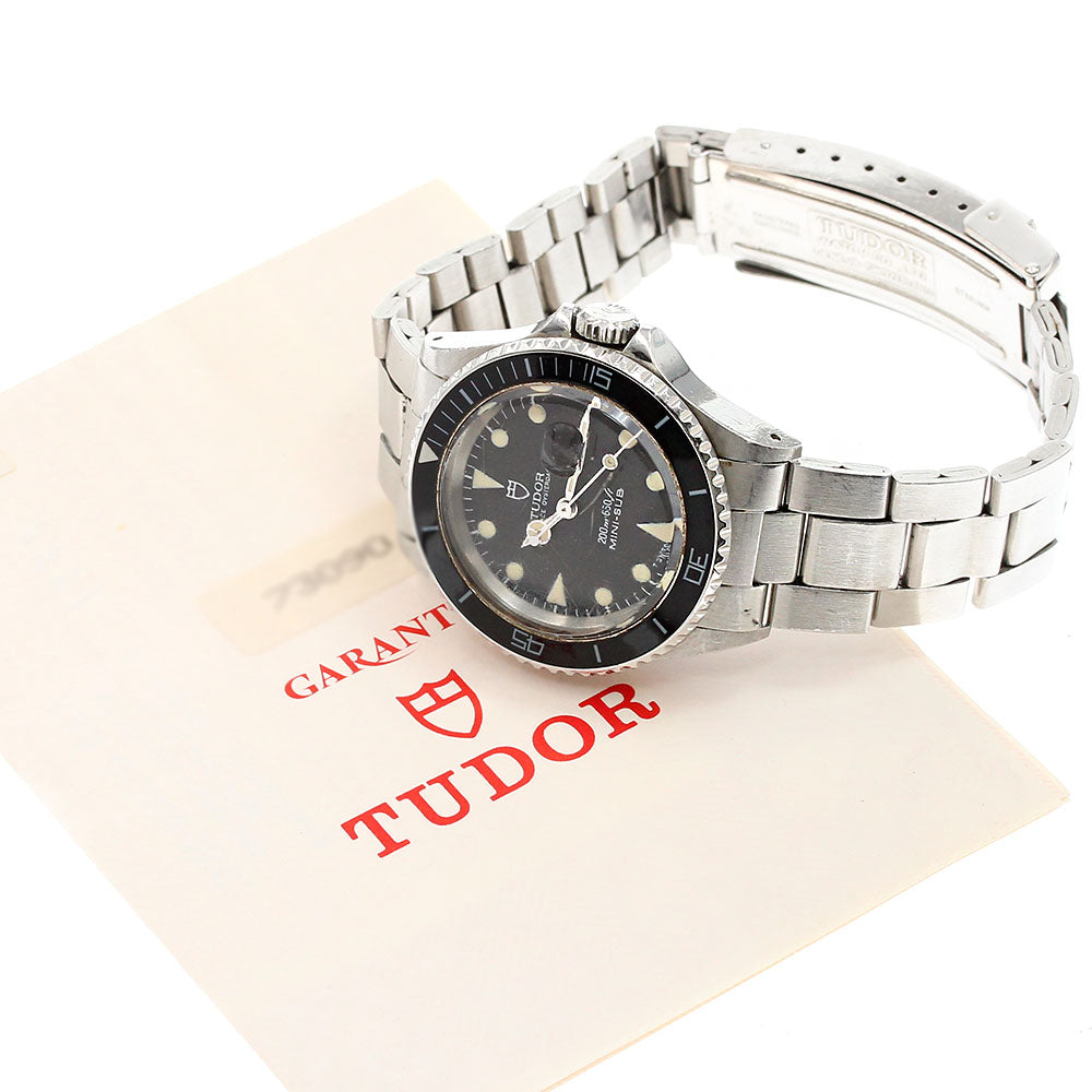 TUDOR Prince Oyster Date Mini Sub 73090 cal.2671 black Dial Automatic Boy's Watch_831574