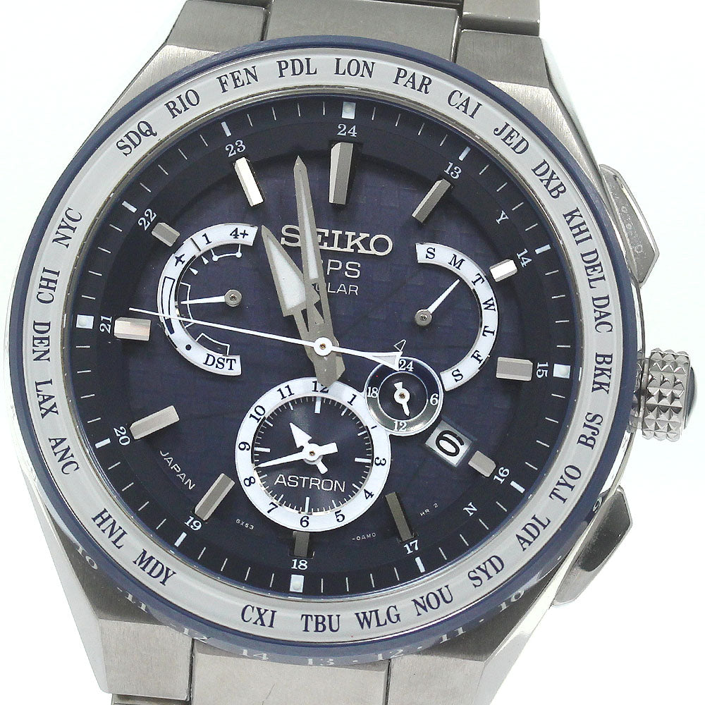 SEIKO Astron SBXB173/8X53-0BC0-2 600 limited Solar Powered Radio Men's_831578