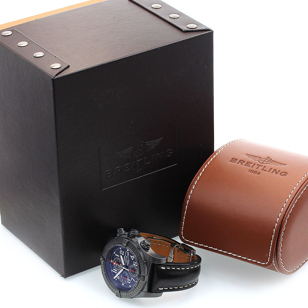 BREITLING super avenger black steel M13370 black Dial AT Men's Watch_831589