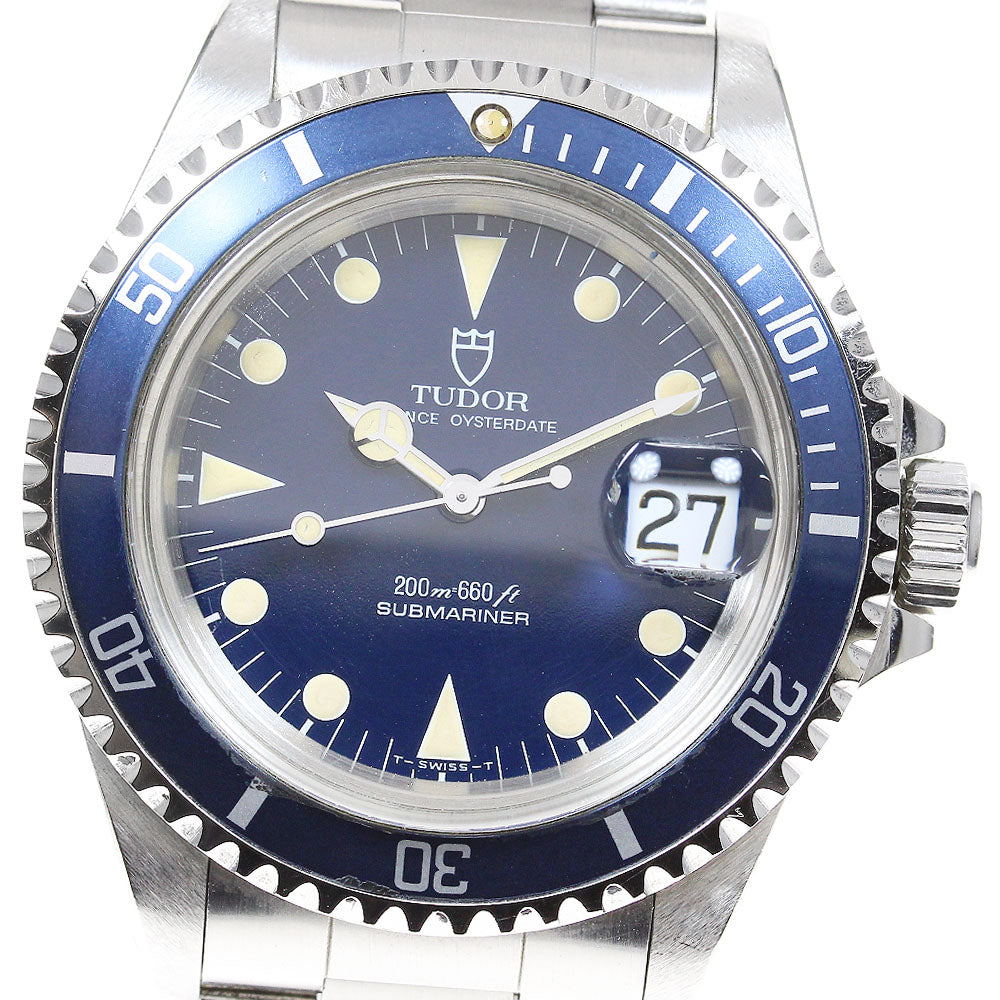 TUDOR Prince Oyster Date 79090 cal.2824-2 Navy Dial Automatic Men's Watch_831613