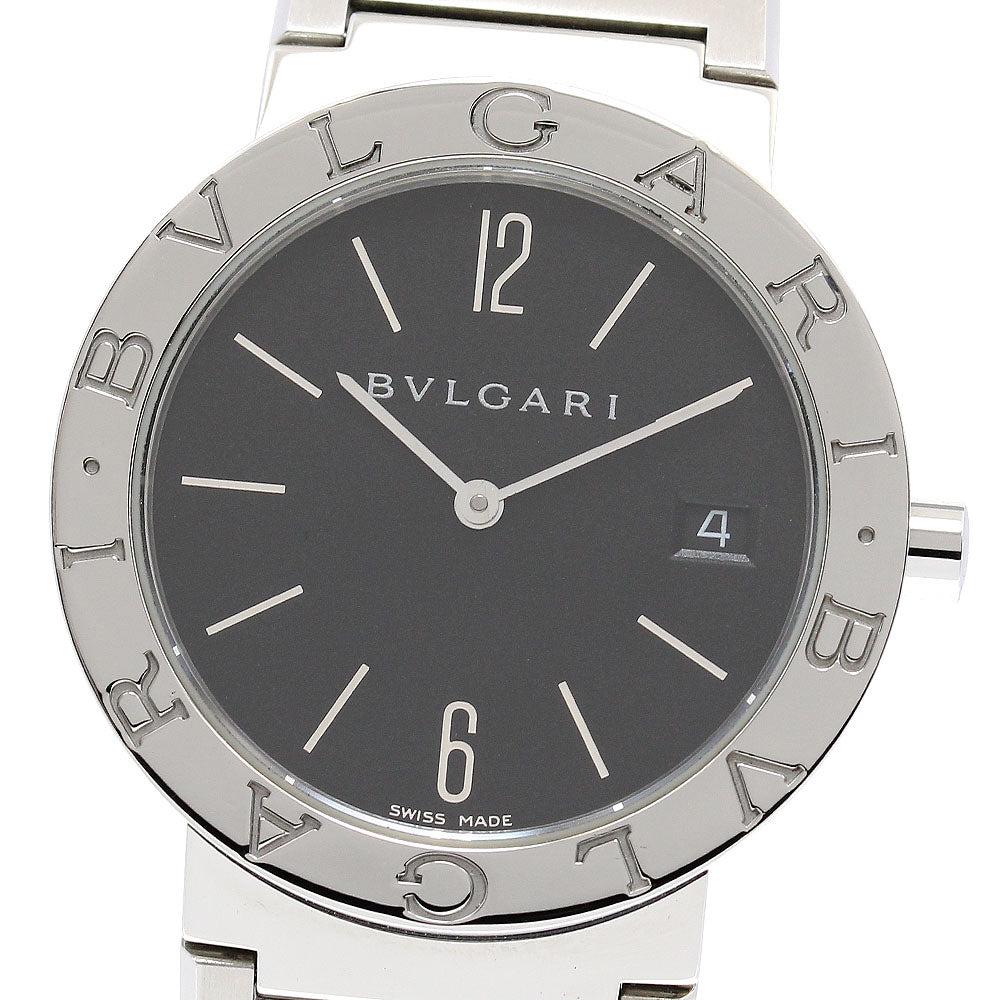 BVLGARI BVLGARIBVLGARI BB33SS Date black Dial Quartz Men's Watch_831645