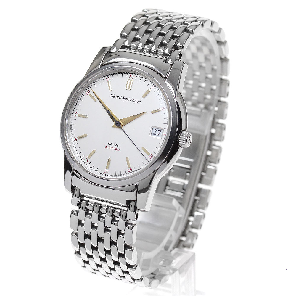 GIRARD PERREGAUX 9043 Date Silver Dial Automatic Men's Watch_831664
