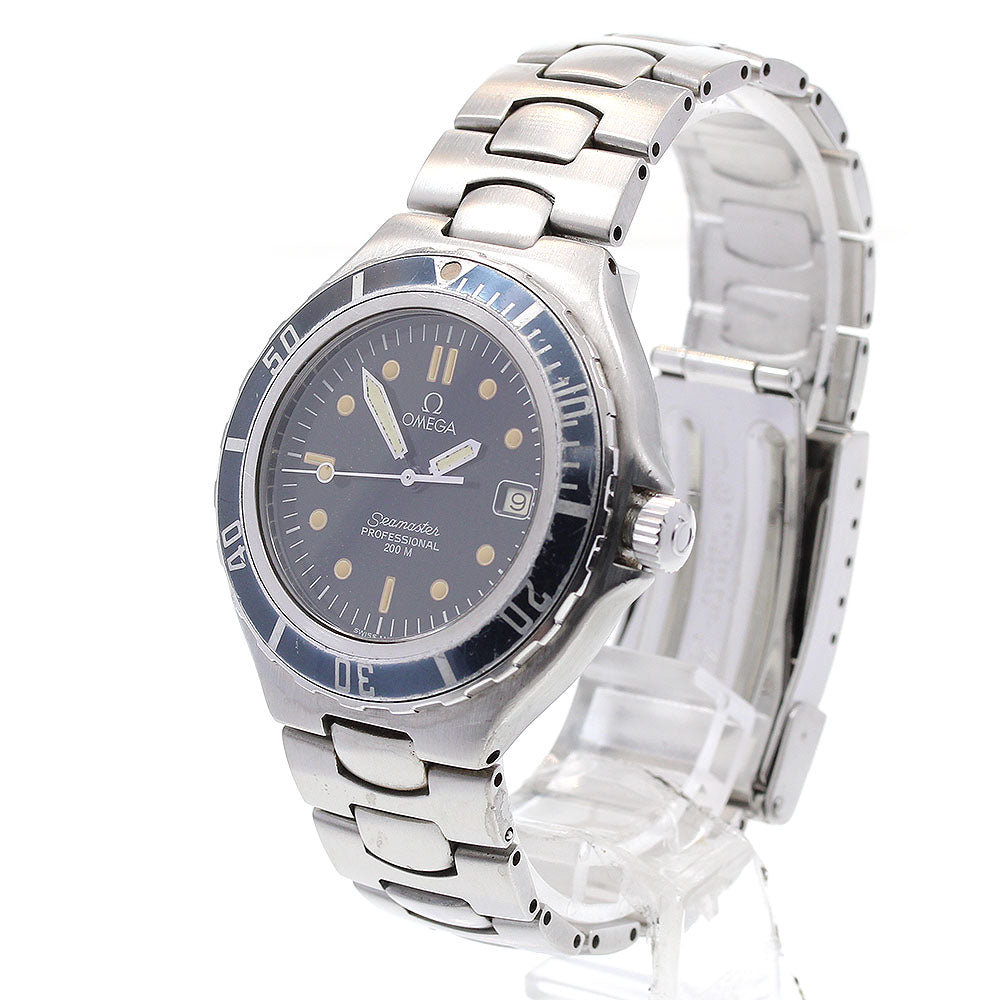 OMEGA Seamaster200 Date black Dial Quartz Men's Watch_831708