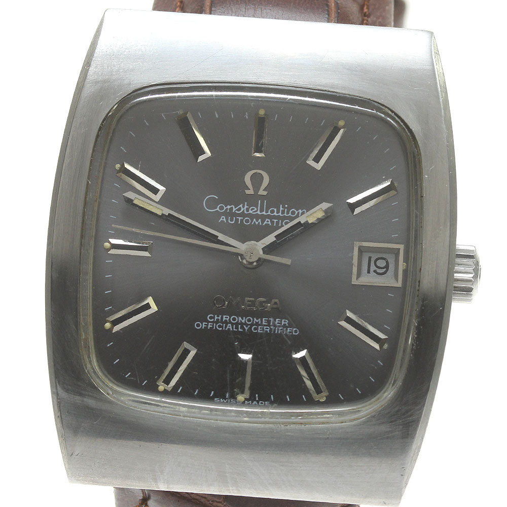 OMEGA Constellation Square Date gray Dial Automatic Men's Watch_831712