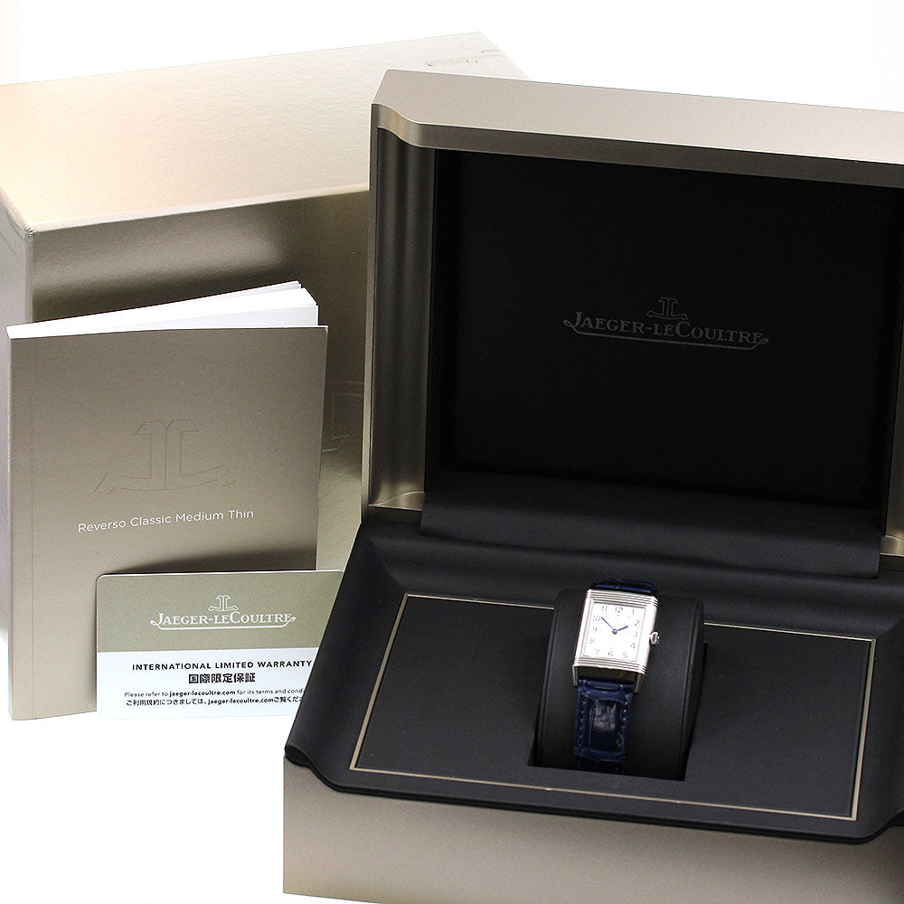 JAEGER-LECOULTRE Reverso Classic Medium Slim Q2518540 Silver Dial Quartz Boy's Watch_831742
