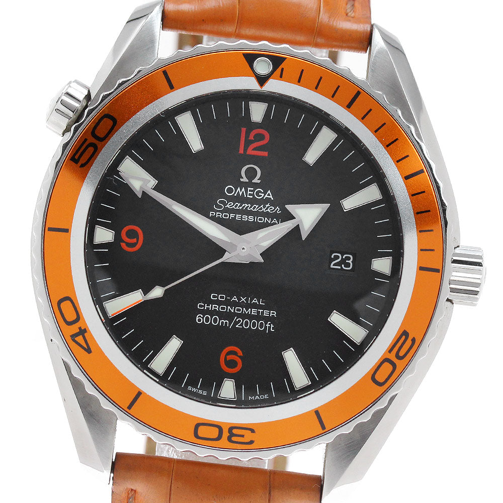 OMEGA Seamaster Planet Ocean 2908.50.38 Coaxial black Dial Automatic Men's Watch_831819