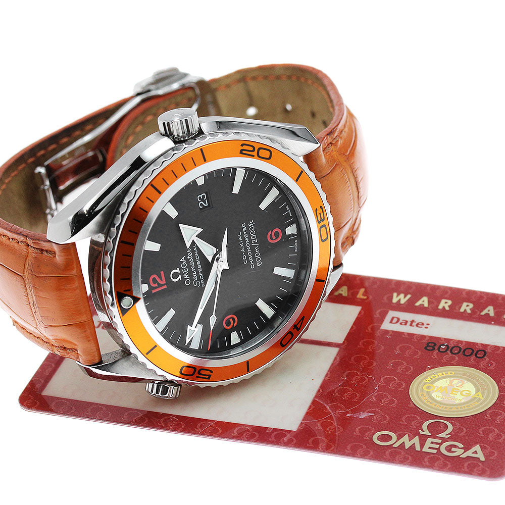 OMEGA Seamaster Planet Ocean 2908.50.38 Coaxial black Dial Automatic Men's Watch_831819
