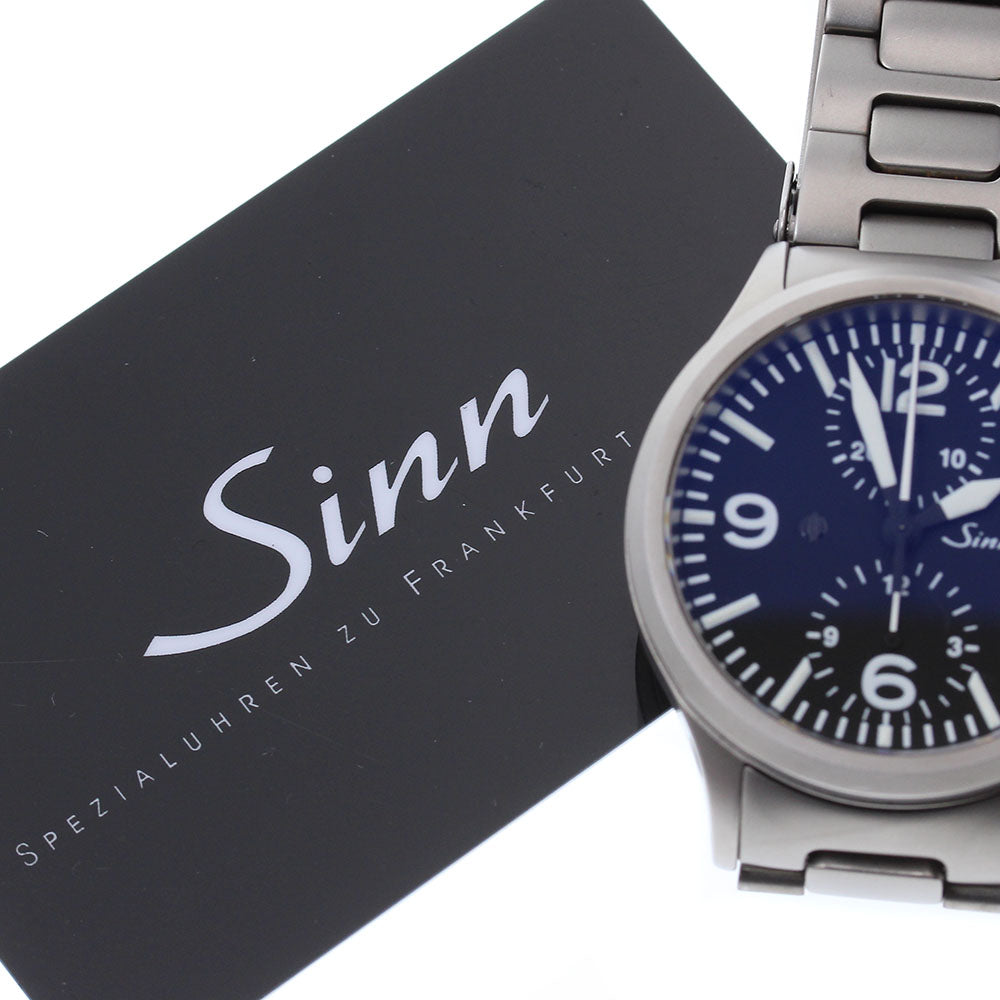 Sinn Tegiment 756 Date Chronograph Black Dial Automatic Men's Watch_831823