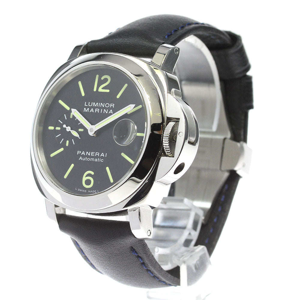 PANERAI Luminor Marina PAM00104 Small Second black Dial Automatic Men's_831839