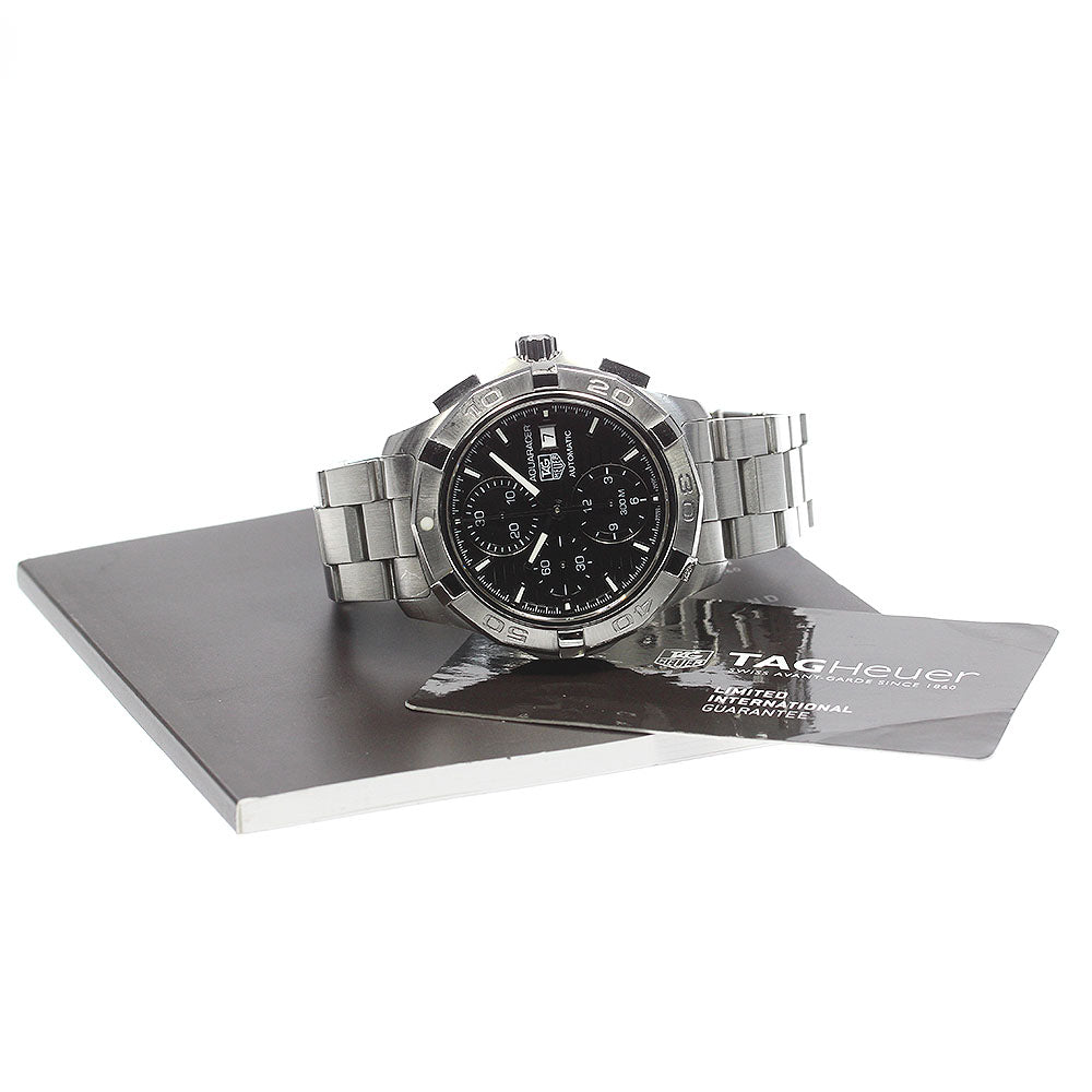 TAG HEUER Aqua racer CAP2110 Chronograph black Dial Automatic Men's Watch_831859