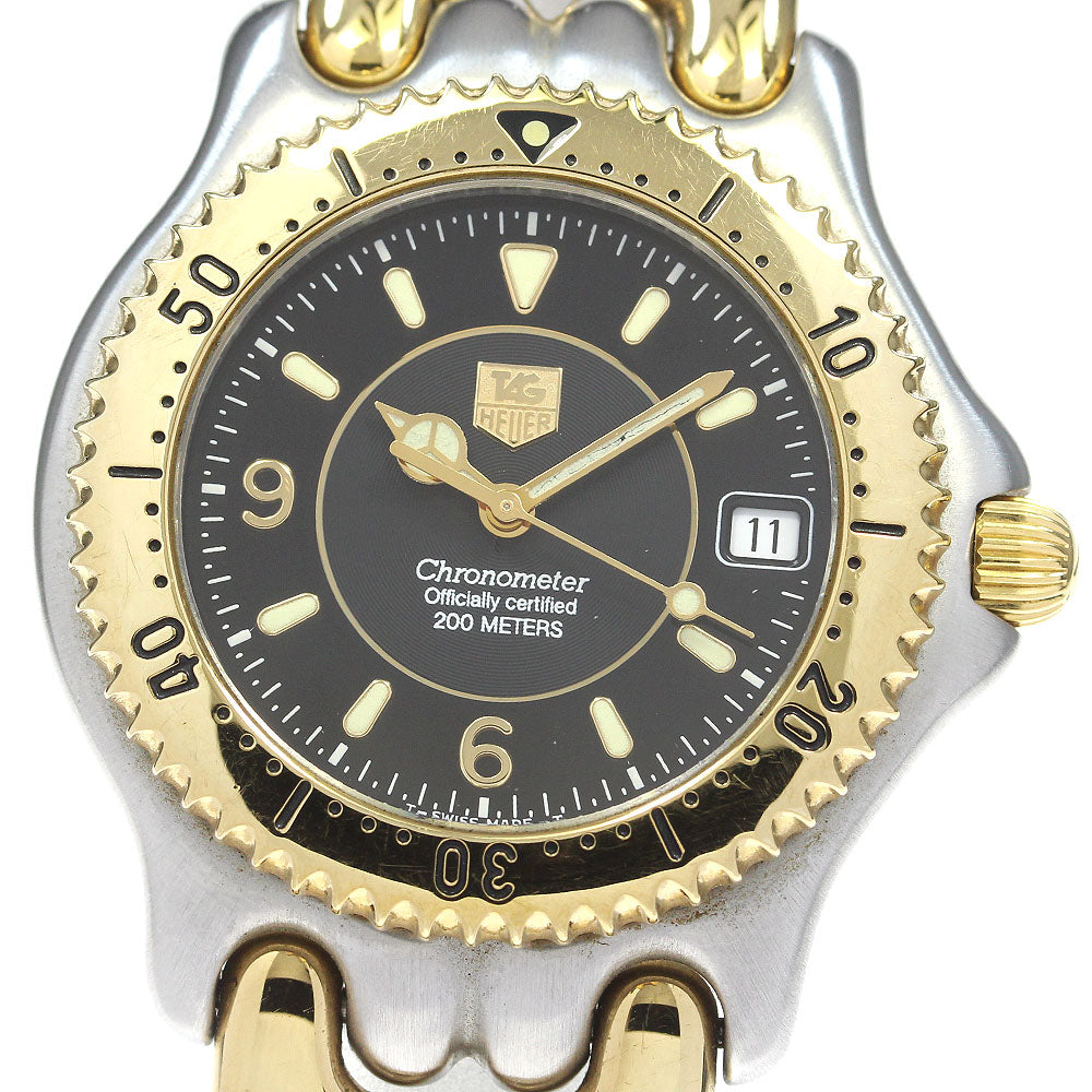TAG HEUER S/el WG5122-P0 Chronometer black Dial Automatic Men's Watch_831885