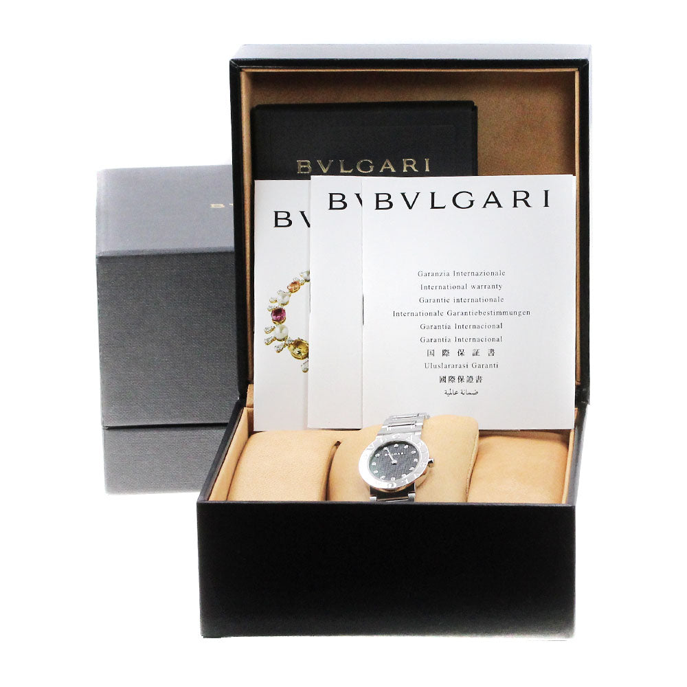 BVLGARI BVLGARIBVLGARI BB26SS 12P black Dial Quartz Ladies Watch_831963