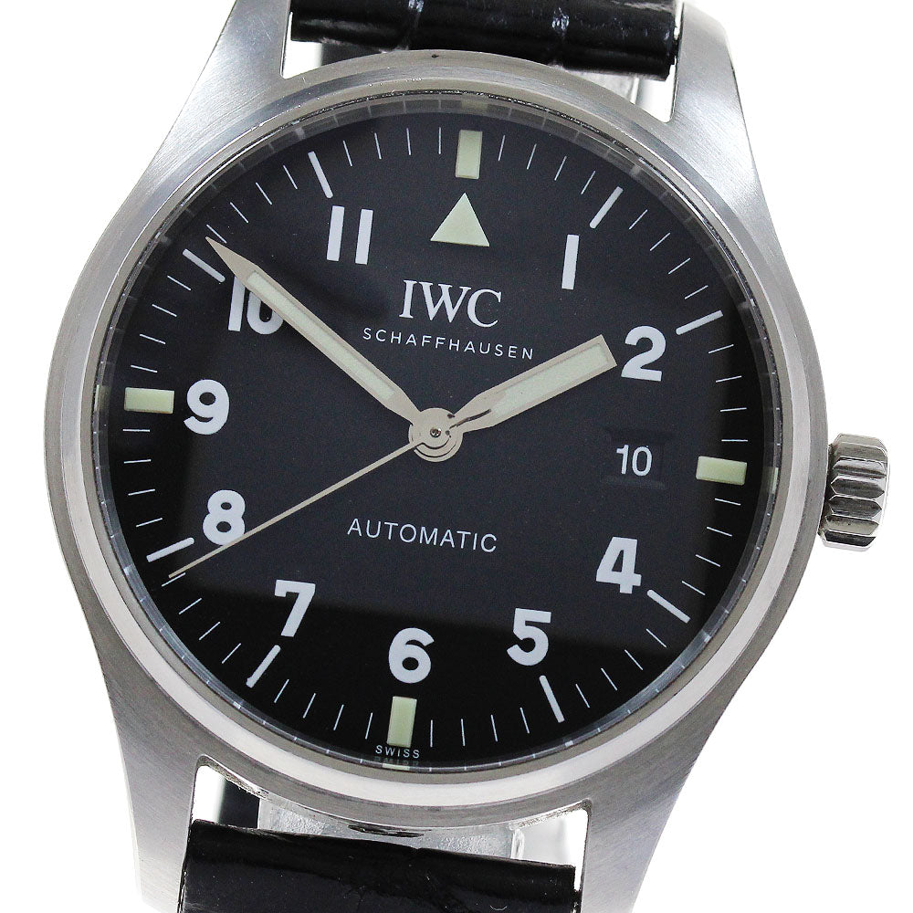IWC SCHAFFHAUSEN Mark XVIII Tribute to Mark XI IW327007 Date black Dial Automatic Men's Watch_831987