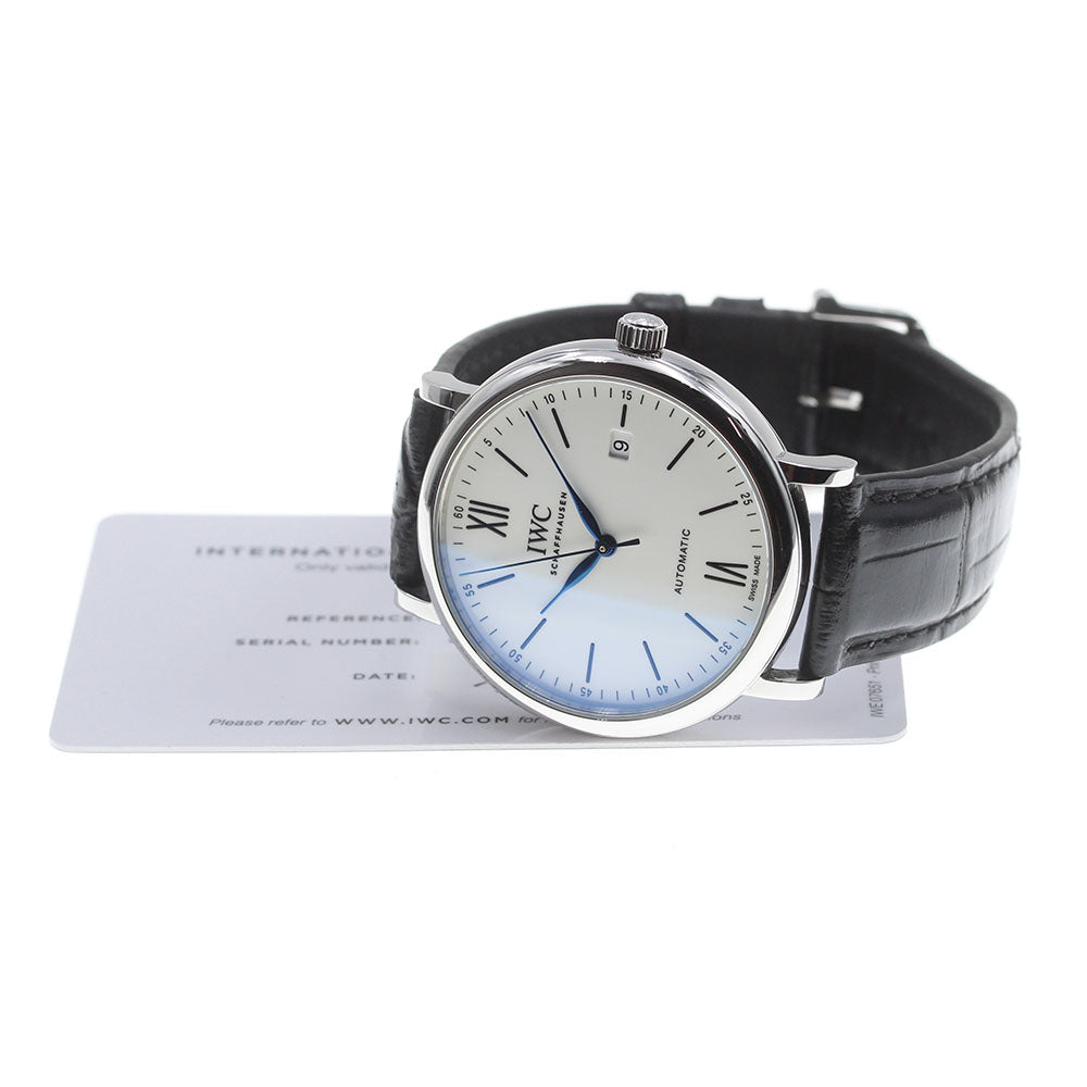 IWC SCHAFFHAUSEN Portofino 150 Years Limited to 2000 pieces worldwide IW356519 white Dial Automatic Men's Watch_832010