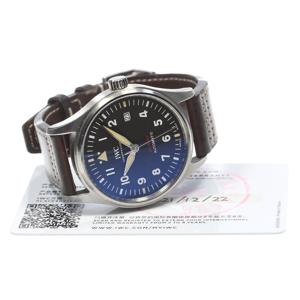 IWC SCHAFFHAUSEN Pilot watch spitfire IW326803 Date Automatic Men's Watch_832017