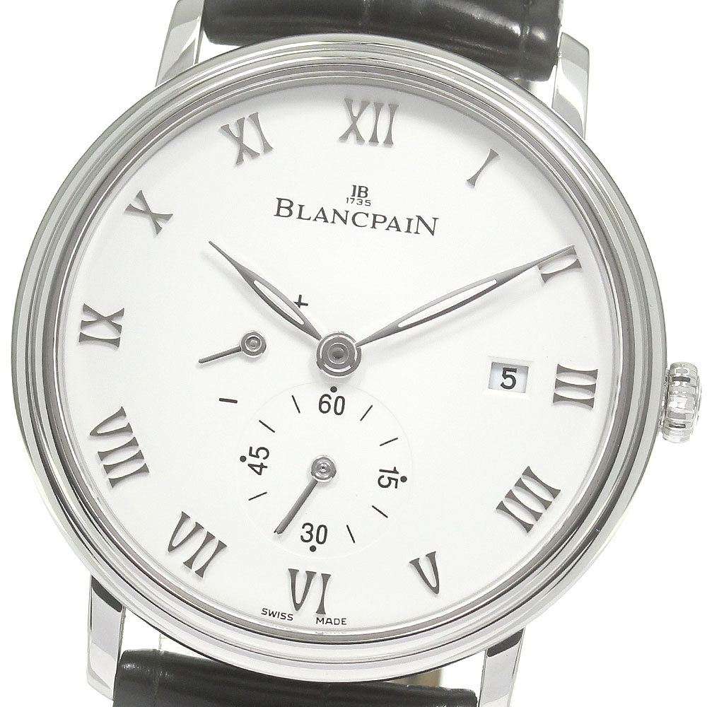 Blancpain Villeret Ultra Slim 6606-1127-55B Date white Dial Automatic Men's Watch_832023