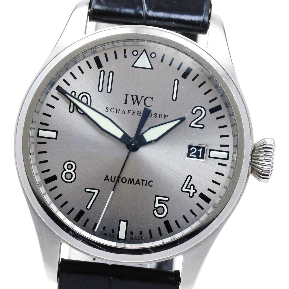 IWC SCHAFFHAUSEN Pilot's watch mark XVI IW325519 Father & Sun Silver Dial Automatic Men's Watch_832030
